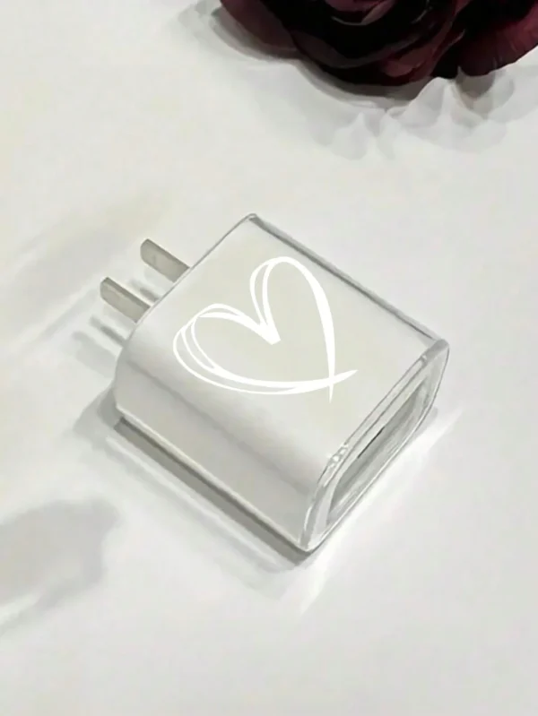 Étui cœur chargeur Apple – Image 4