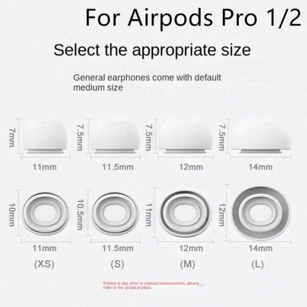 Silicone blanc AirPods Pro 2 pcs – Image 8