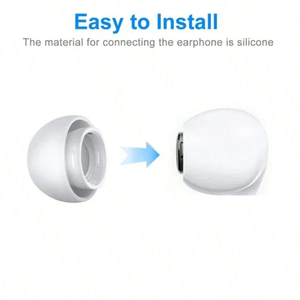 Silicone blanc AirPods Pro 2 pcs – Image 3