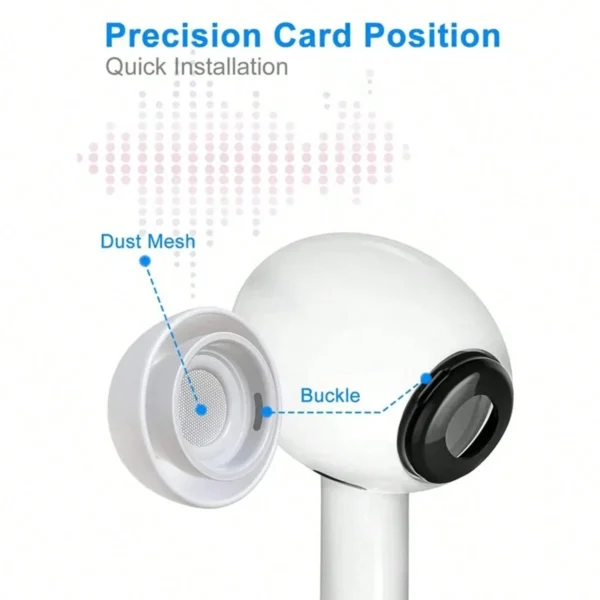 Silicone blanc AirPods Pro 2 pcs – Image 4