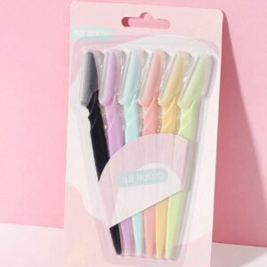 6 pcs rasoir sécurité acier