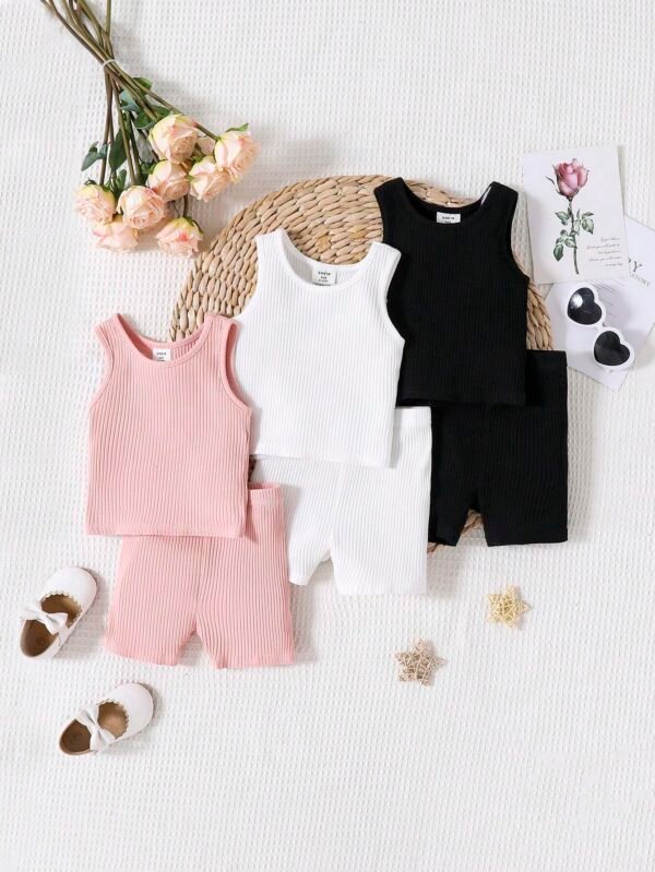 6 pcs pyjama tricot été