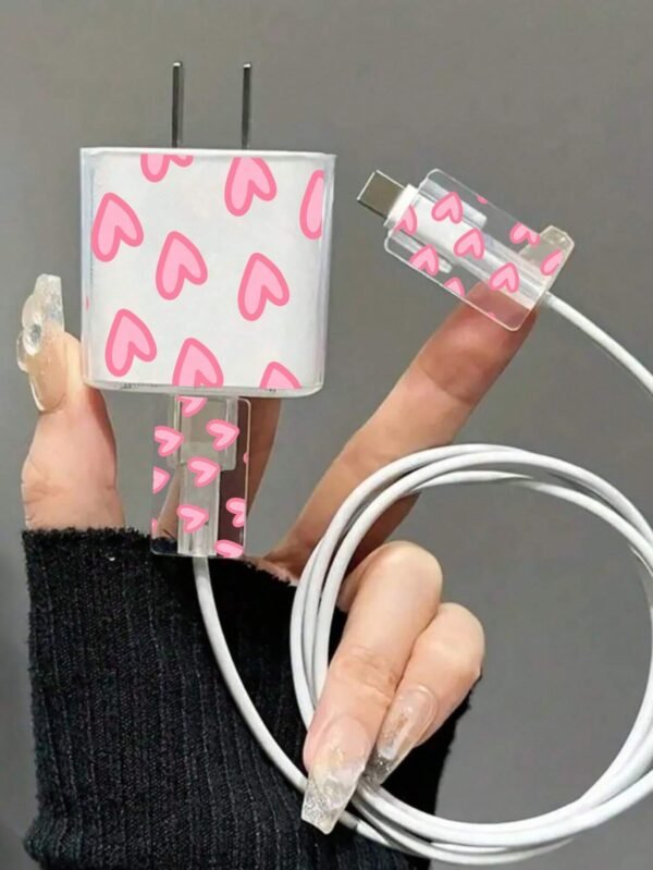 Étui chargeur cœur – Image 2