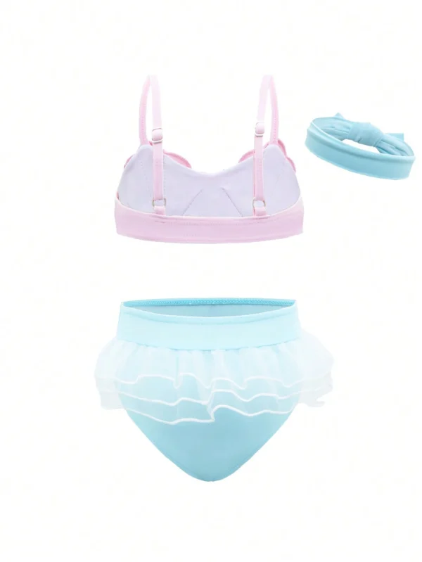 Ensemble maillot pareo volants – Image 4