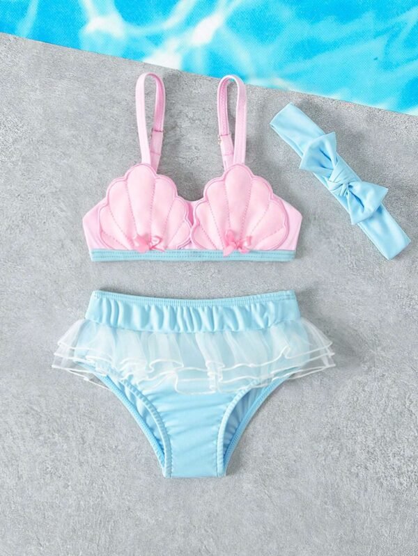 Ensemble maillot pareo volants – Image 6
