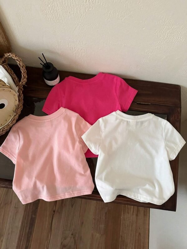 3 pcs set top minimaliste coton – Image 2