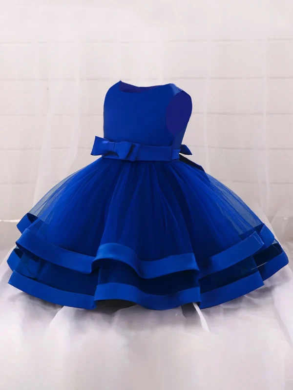Robe tutu nœud unie – Image 3