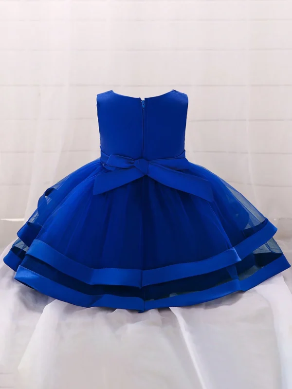 Robe tutu nœud unie – Image 2