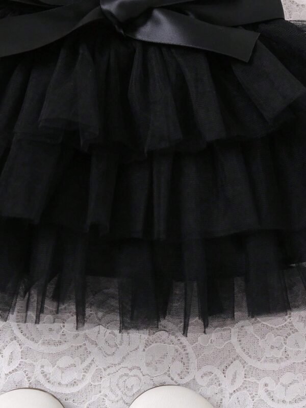 Jupe tulle rose fête costume – Image 4