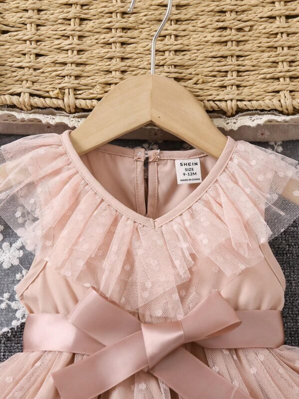 Robe sans manches pois – Image 3