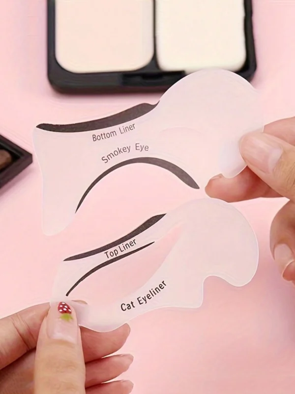 2 pcs pochoirs eyeliner cils – Image 5