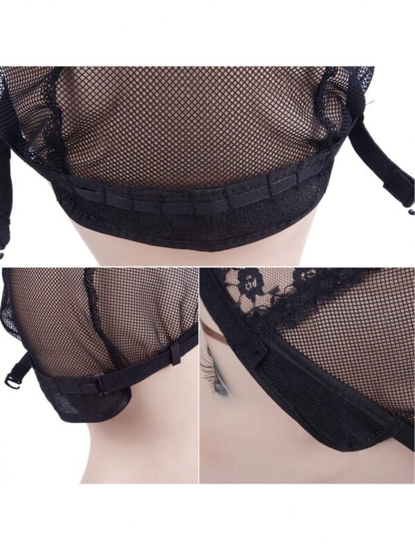 1 pcs bonnet filet perruque – Image 4