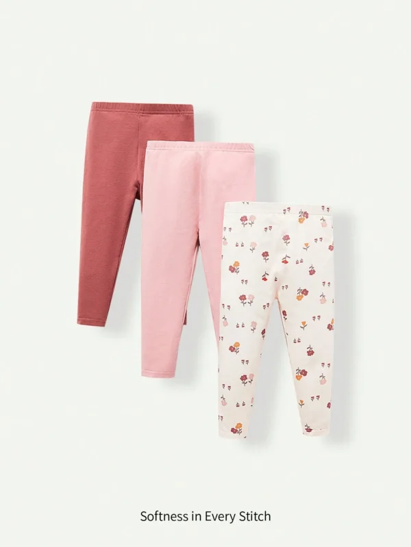 3 pcs leggings dessin animé