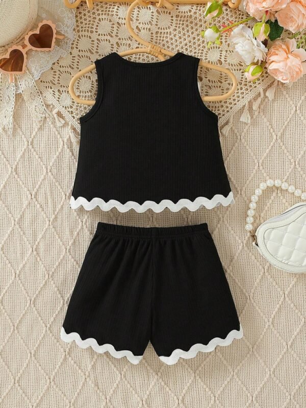 2 pcs débardeur short ceinturé – Image 2