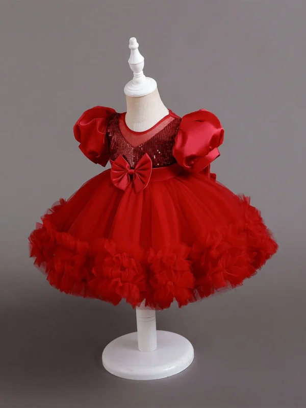 Robe princesse tulle paillettes – Image 3