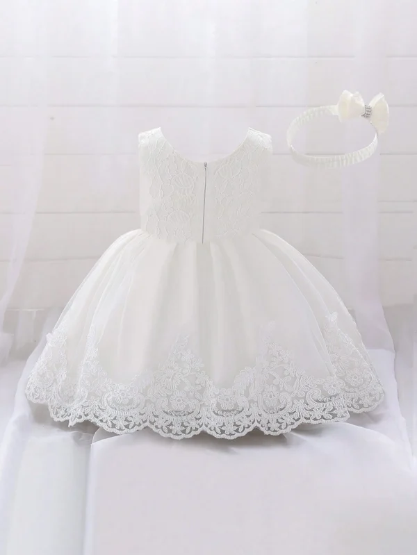 Robe princesse nœud bandeau – Image 2