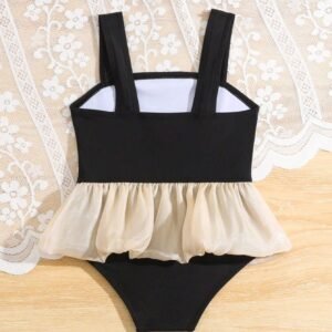 Maillot bain bretelles papillons