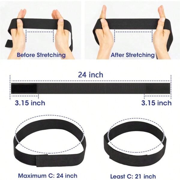 3 pcs bandes élastiques perruque – Image 7
