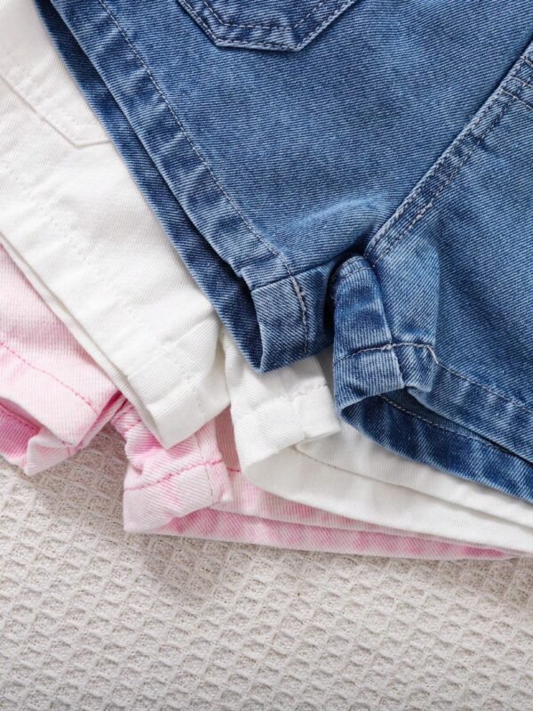3 pcs shorts jean volants – Image 4