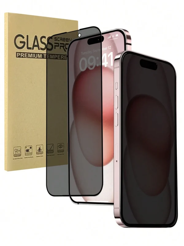 2 pcs verre privé Apple
