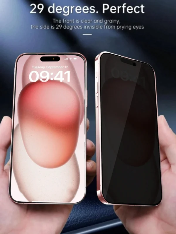 2 pcs verre privé Apple – Image 3