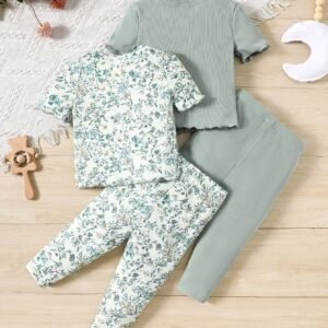 4 pcs pyjama tricoté bébé