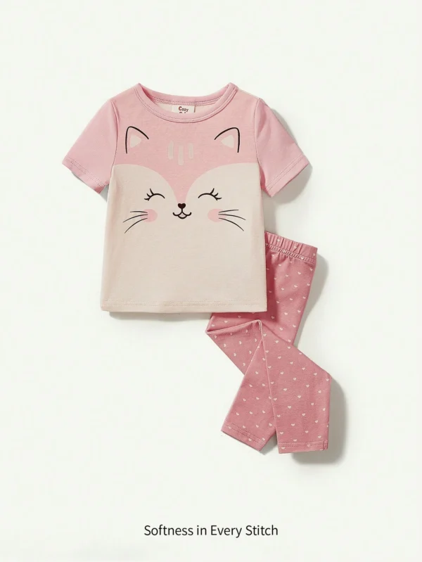 Ensemble 2 pcs renard pieds