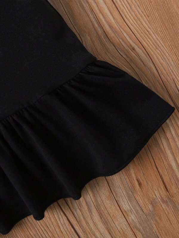 Robe bretelles imprimé bébé – Image 4