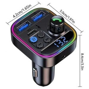 Chargeur voiture Bluetooth 30W