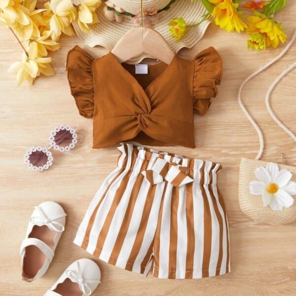 2 pcs top torsadé short – Image 7