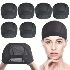 Bonnet perruque maille 6