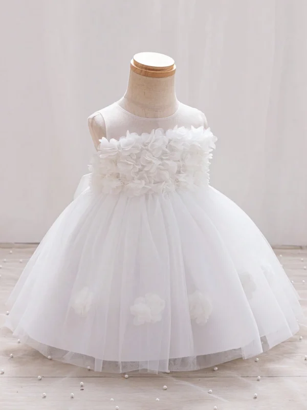 Robe mariage fleurs 3D – Image 3