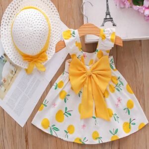 Set 2 pcs robe nœud