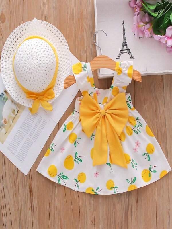 Set 2 pcs robe nœud