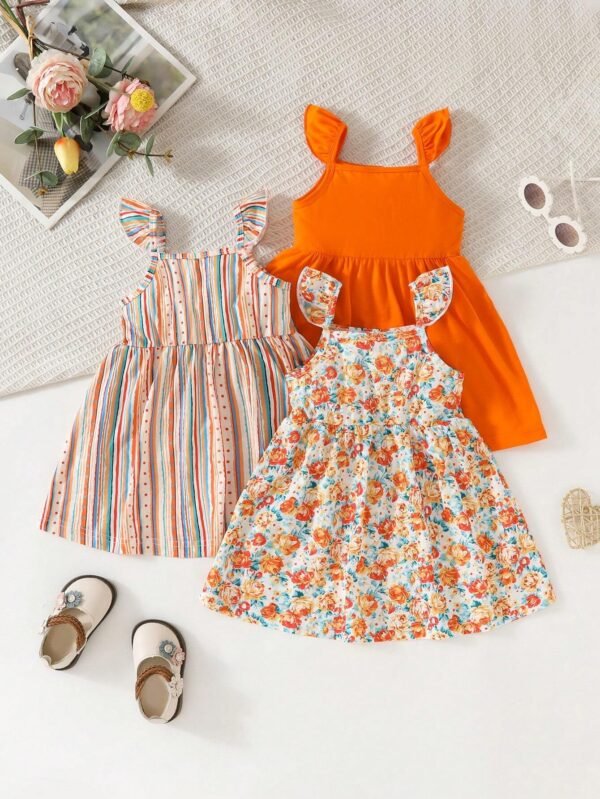 Set 3 pcs robe sans manches – Image 2