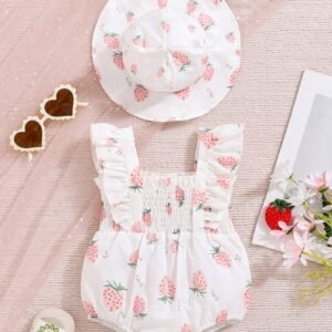 Combinaison fraise + chapeau