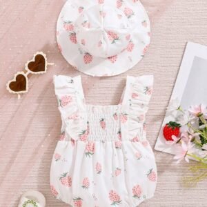 Combinaison fraise + chapeau