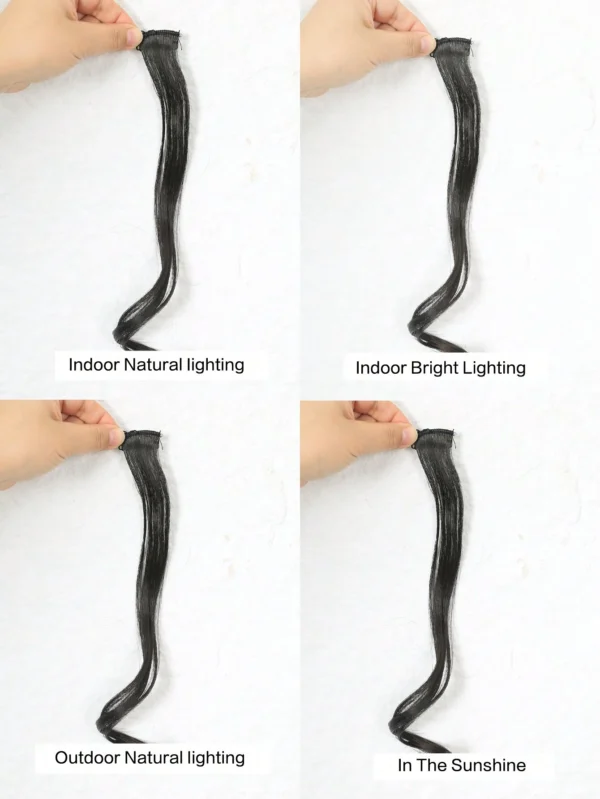 Clip frange bouclée naturelle – Image 9