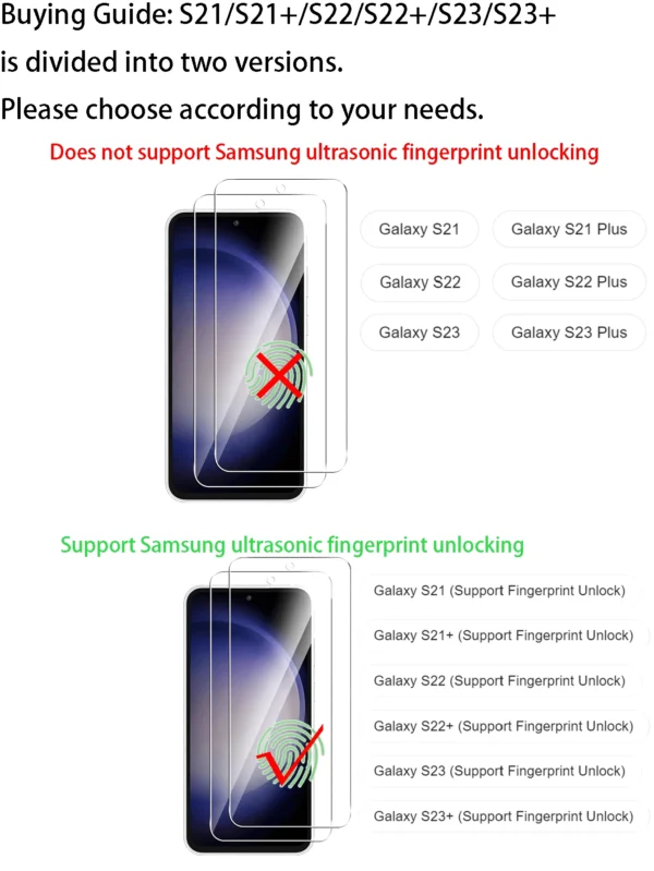 2 pcs verre HD Samsung – Image 6