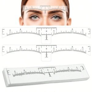 10 pcs règle microblading précision