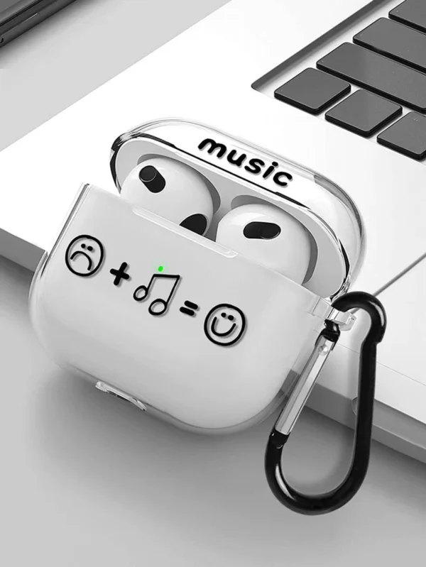 Coque imprimée AirPods amoureuses