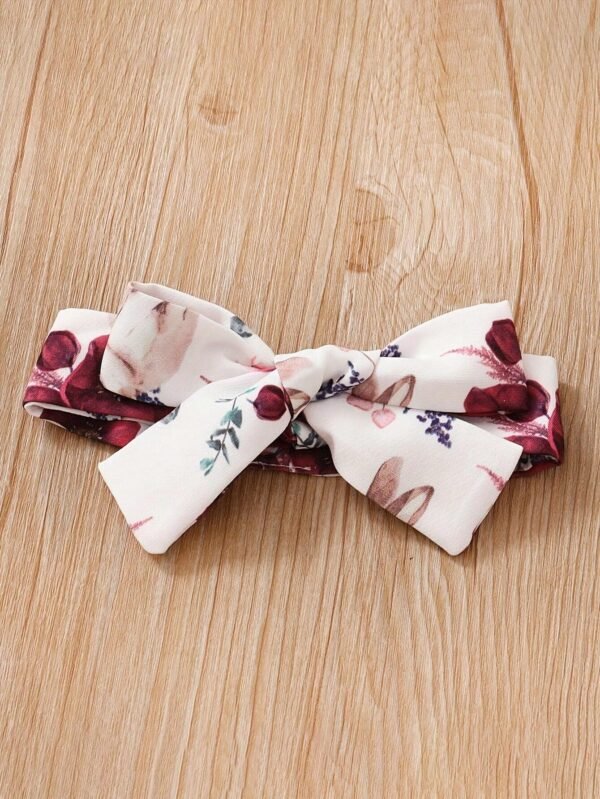 3 pcs haut uni + salopette + bandeau – Image 9