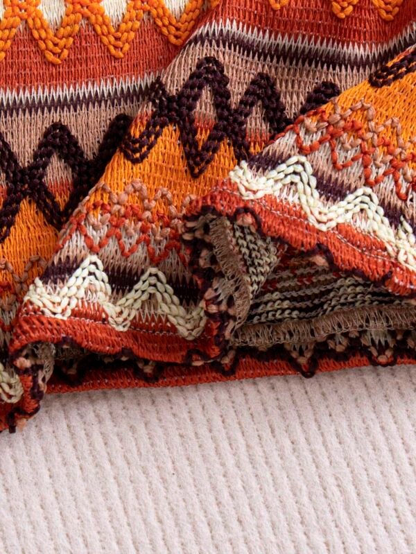 Robe tricot jacquard bébé – Image 3