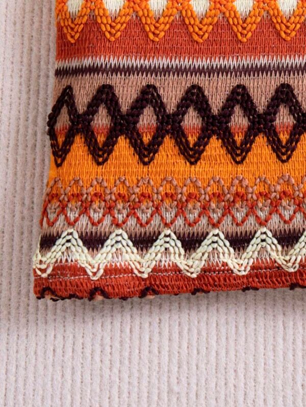 Robe tricot jacquard bébé – Image 4