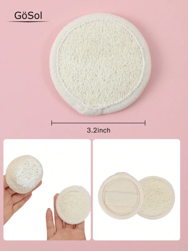 Tampons exfoliants loofah 2 pcs – Image 8