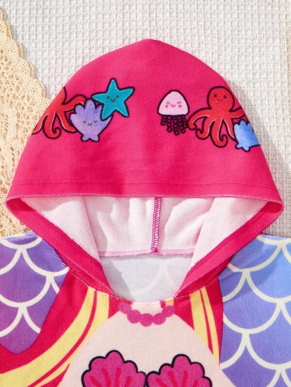 Barboteuse capuche motif sirène – Image 5
