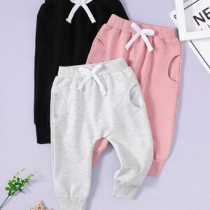 3 pcs ensemble sport nœud