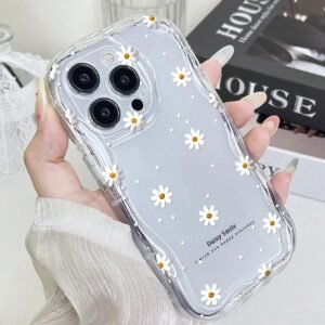 Coque sourire marguerite iPhone