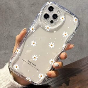 Coque sourire marguerite iPhone