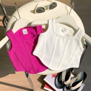 Ensemble gilet sans manches été